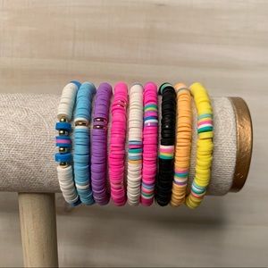 Rubber Bead Bracelets